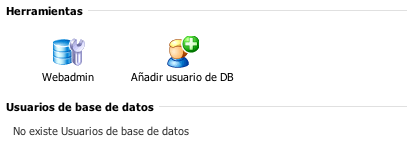 Crear usuario Base de datos Plesk 10